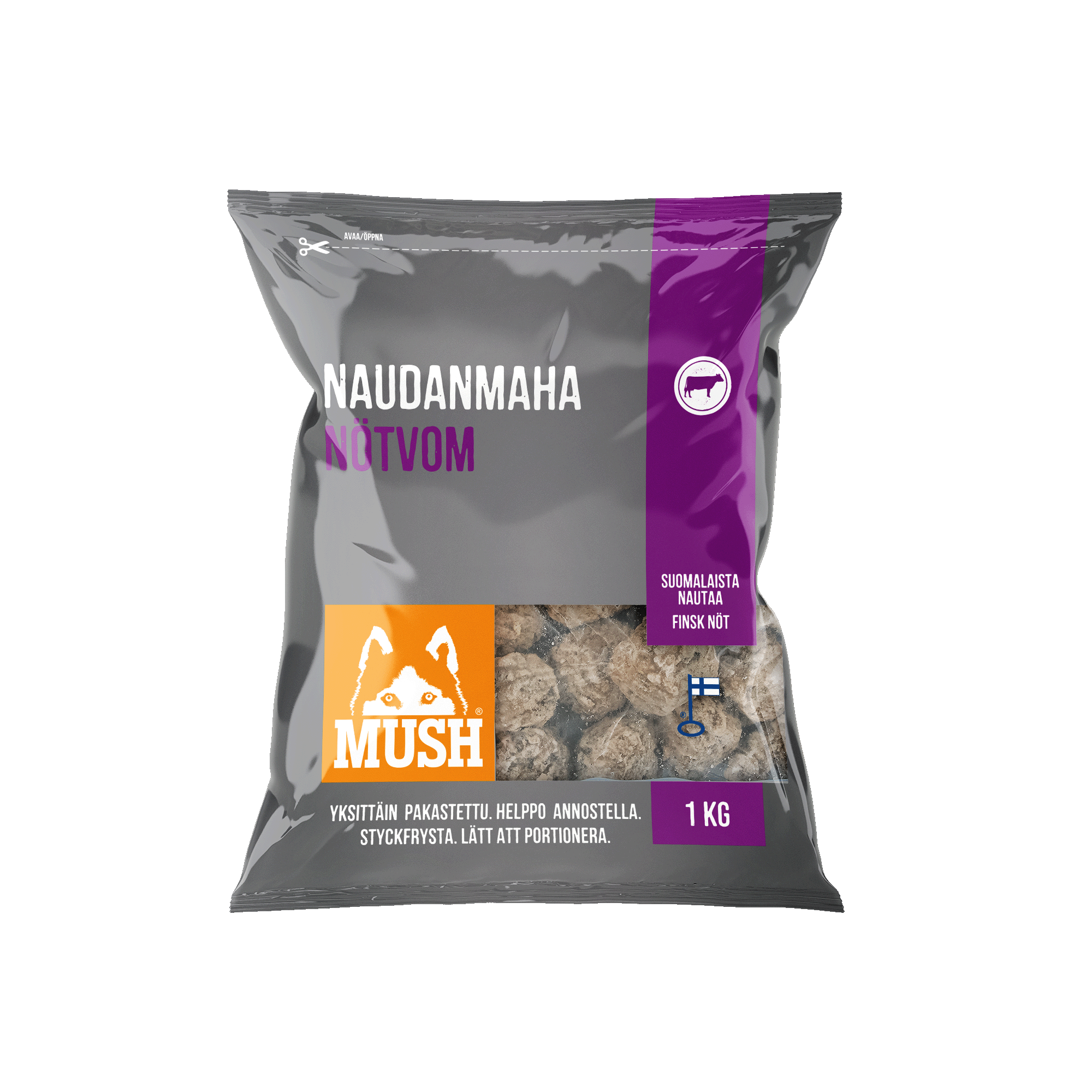 Mush B.A.R.F. Basic Naudanmaha 1kg