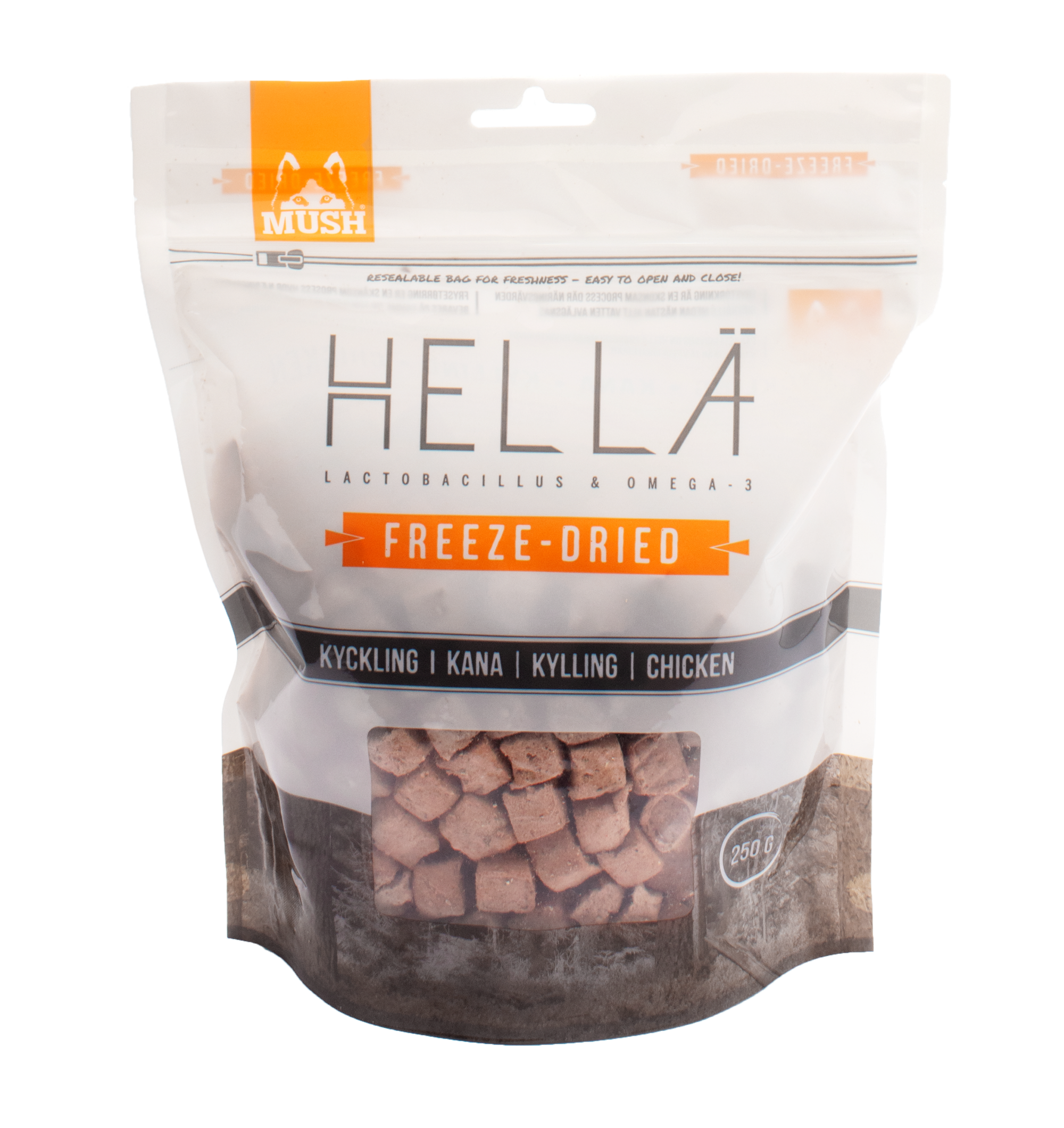 MUSH Hellä Kylling Freeze-Dried 250g