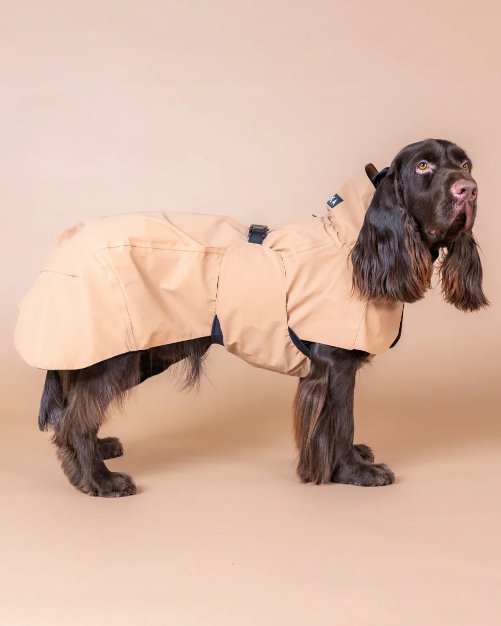 Visibility Raincoat Regndekken Taupe 20cm