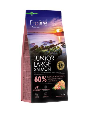 Dog Junior Large Salmon & Potatoes 12kg