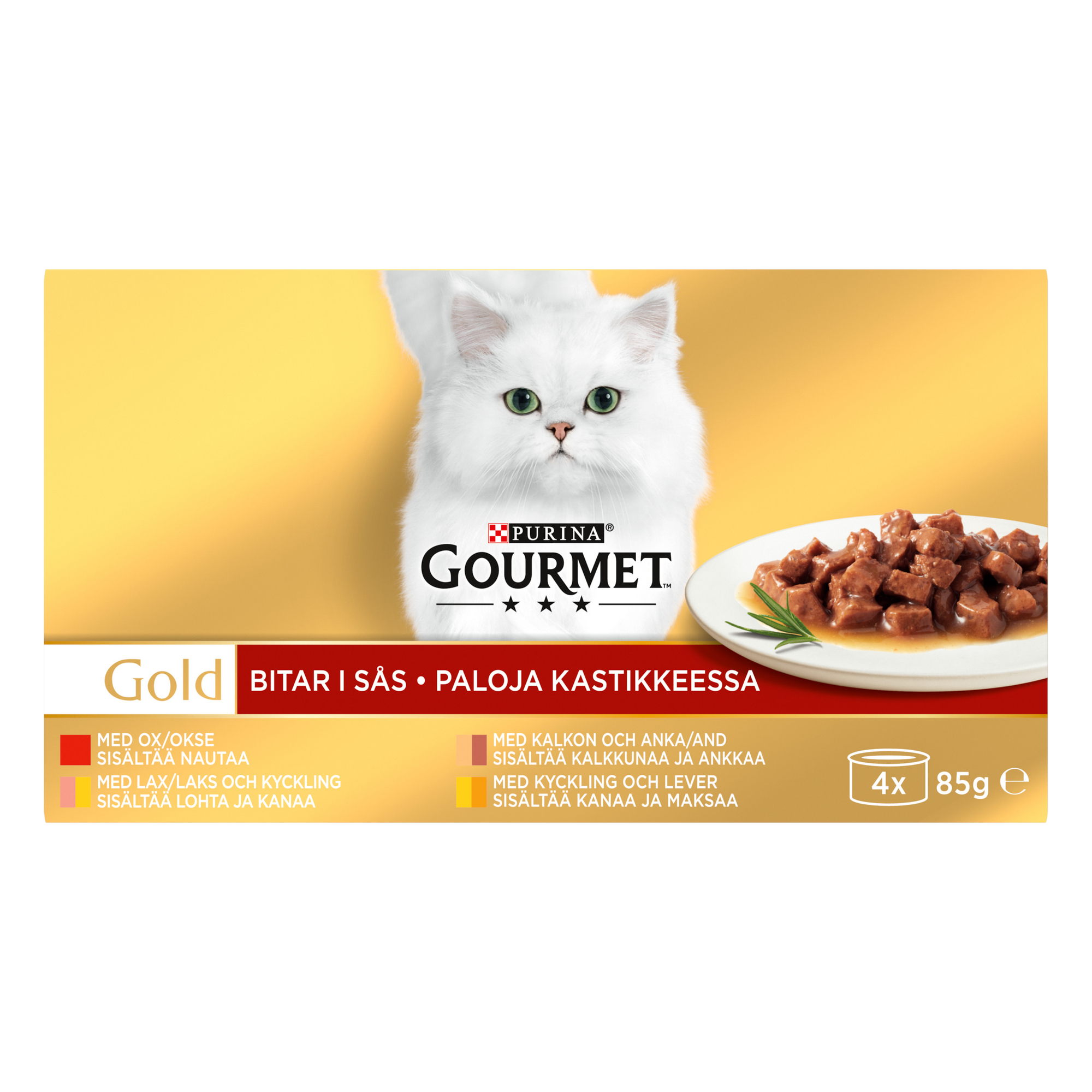 GG Bitar i sås Meny 4x85g