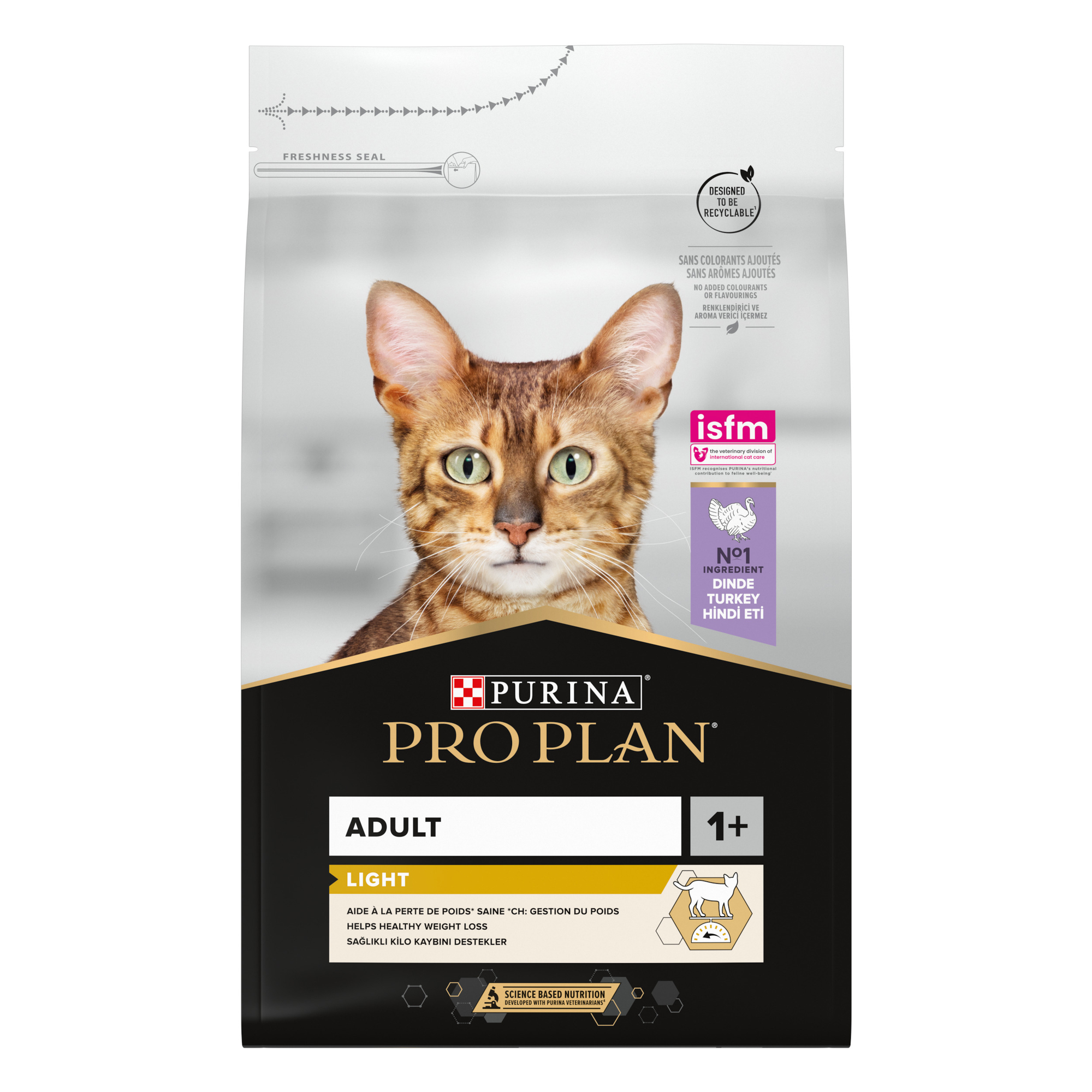 Cat Light Turkey & Rice 3kg