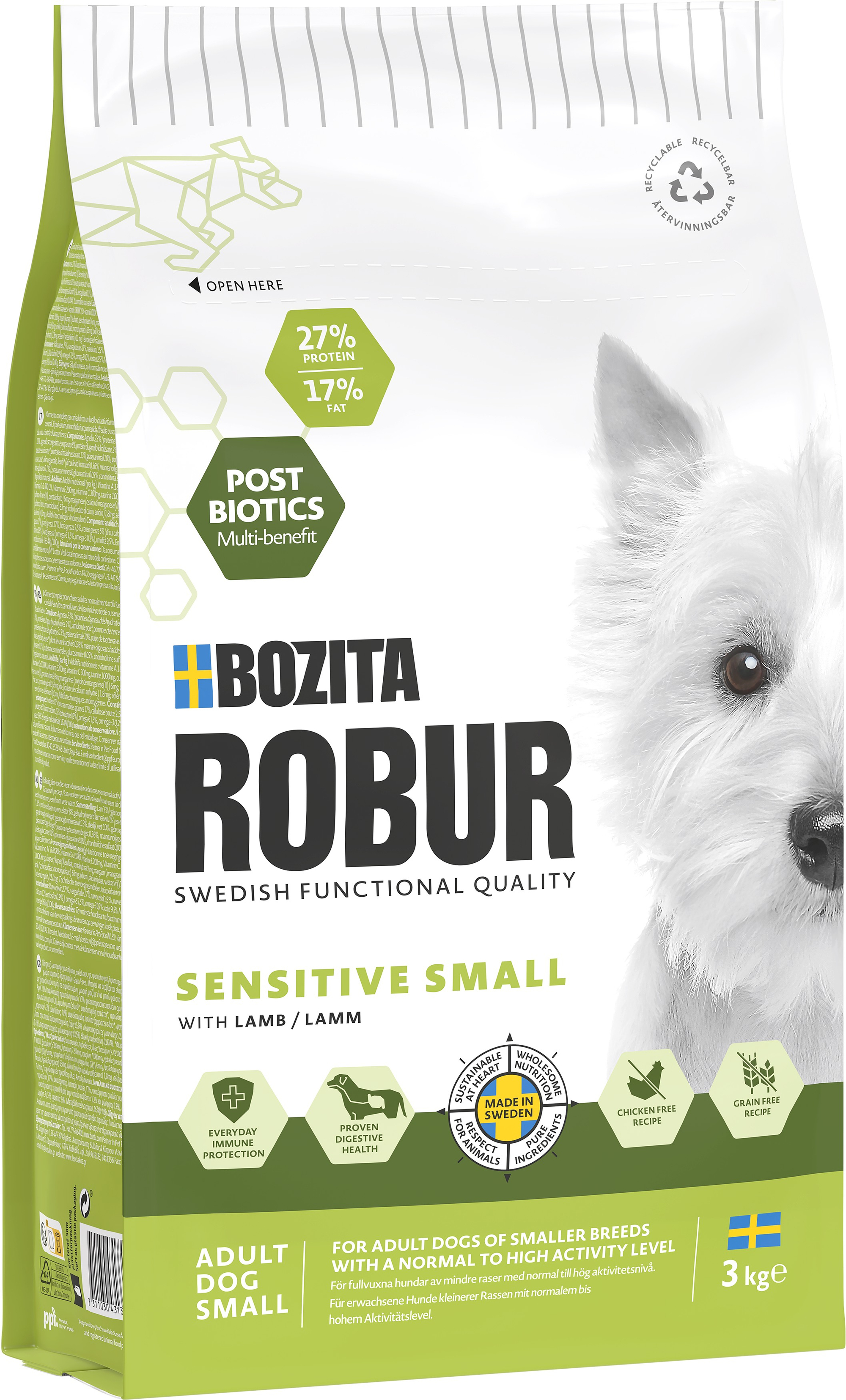 Adult Small Breed Sensitive Hundfoder