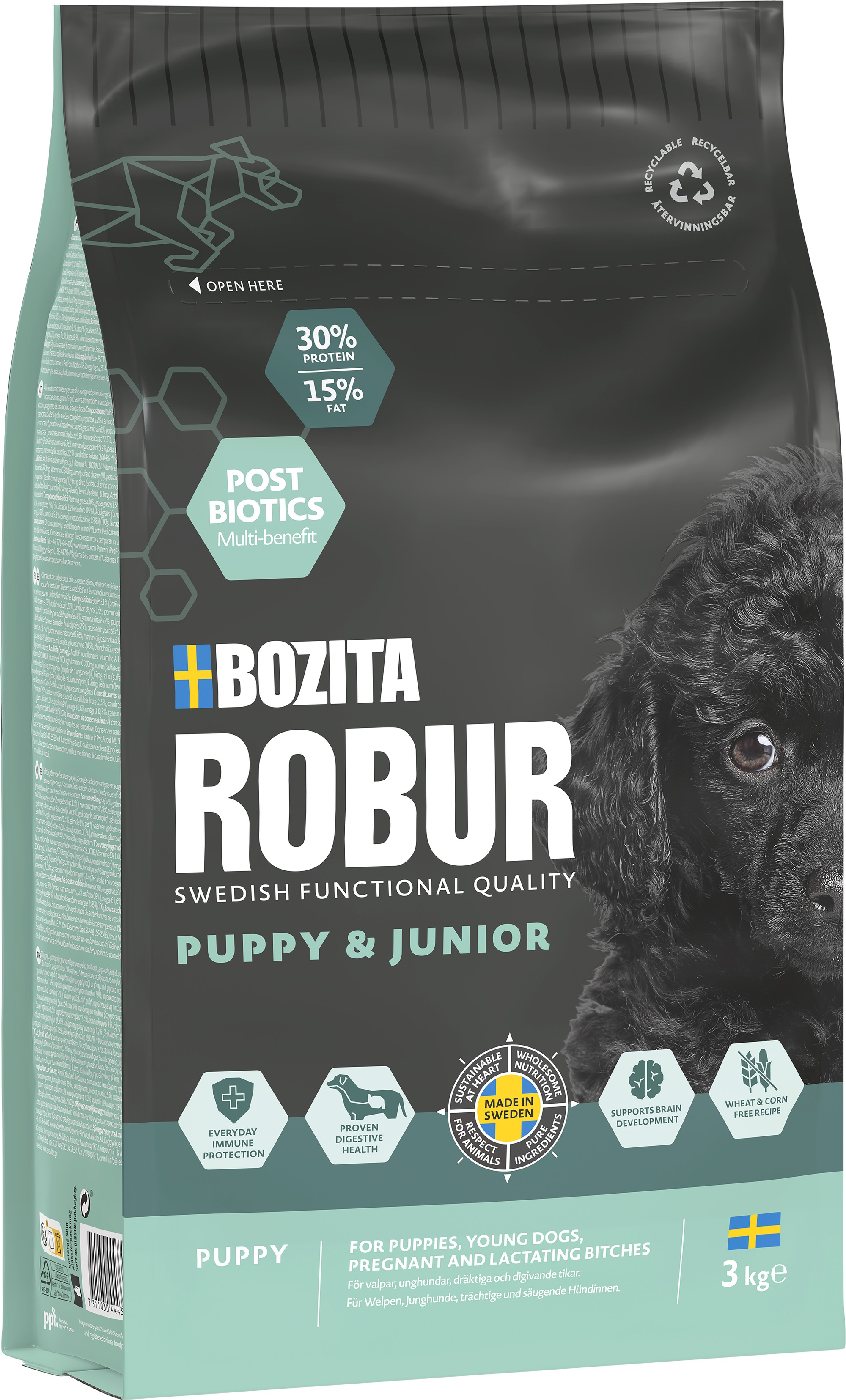 Puppy & Junior Torrfoder för hund