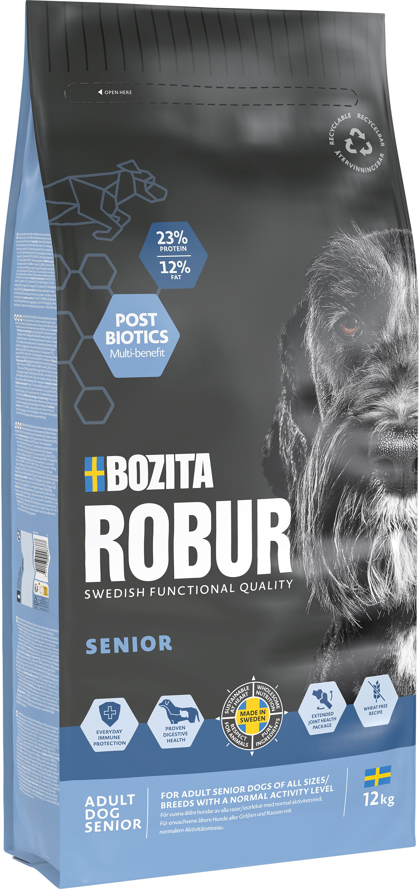 Adult Senior Tørrfôr til hund 12kg