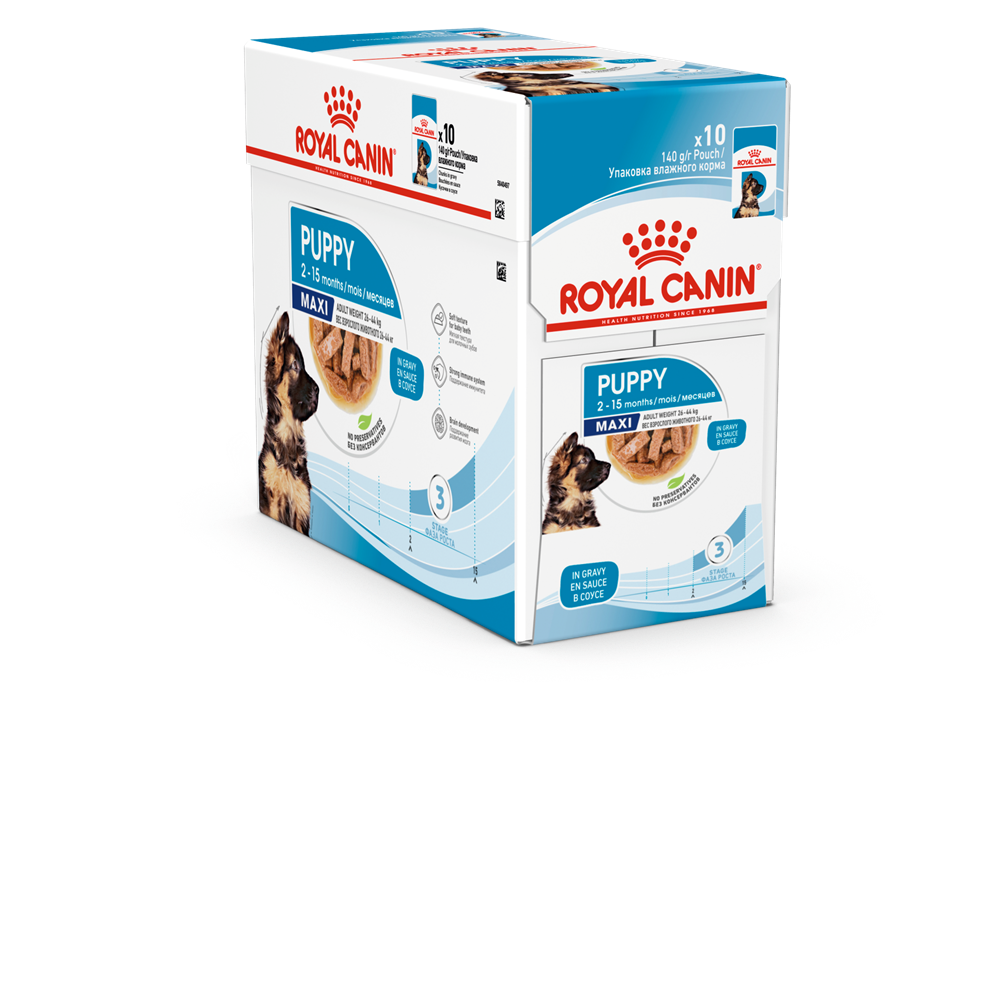 Maxi Puppy Gravy 10x140g