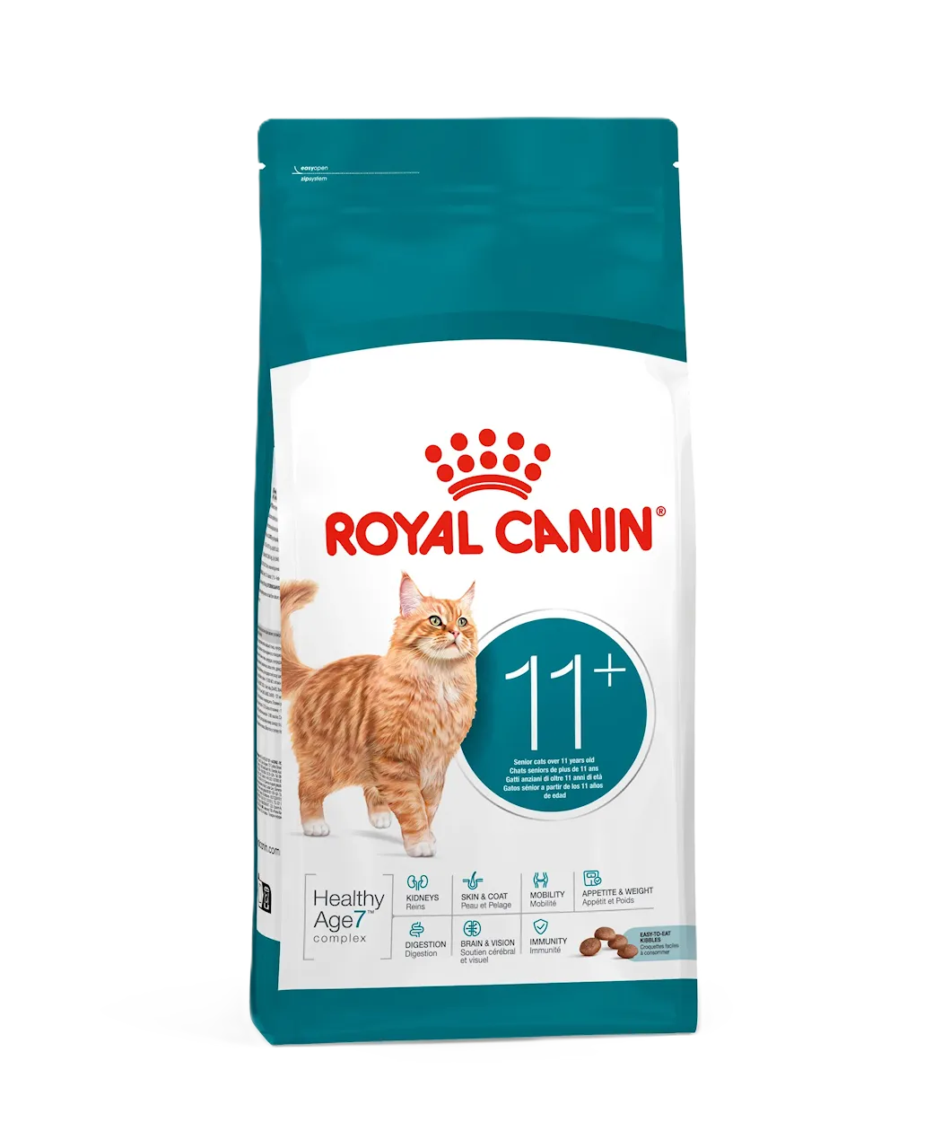 Ageing 11+ Torrfoder för katt