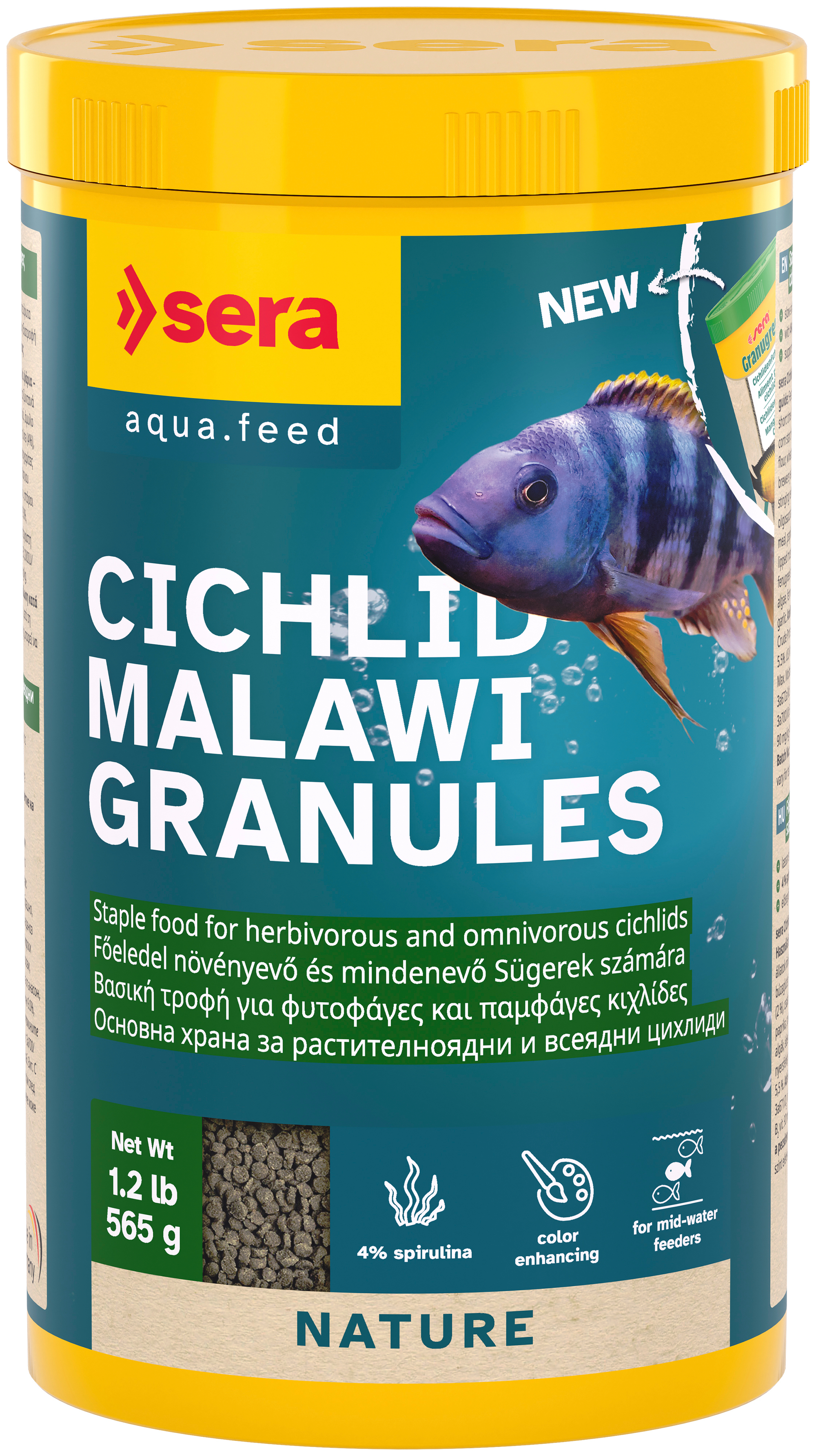 Cichlid Malawi Granules 1L