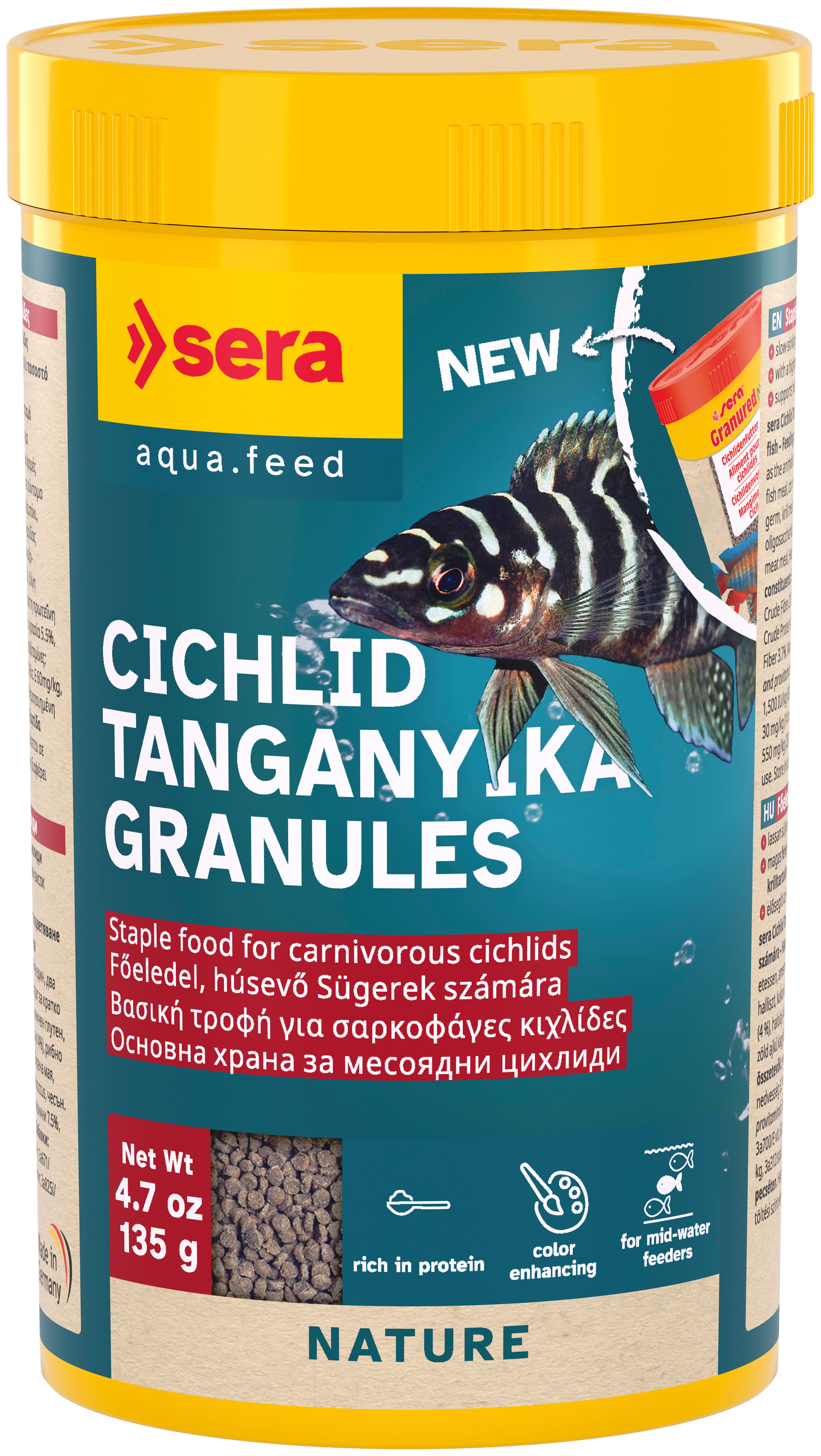 Cichlid Tanganyika Granules 250ml