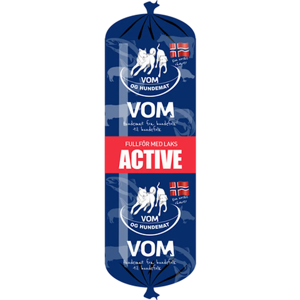 VoH ACTIVE Complete Salmon Frozen Sausages 500g