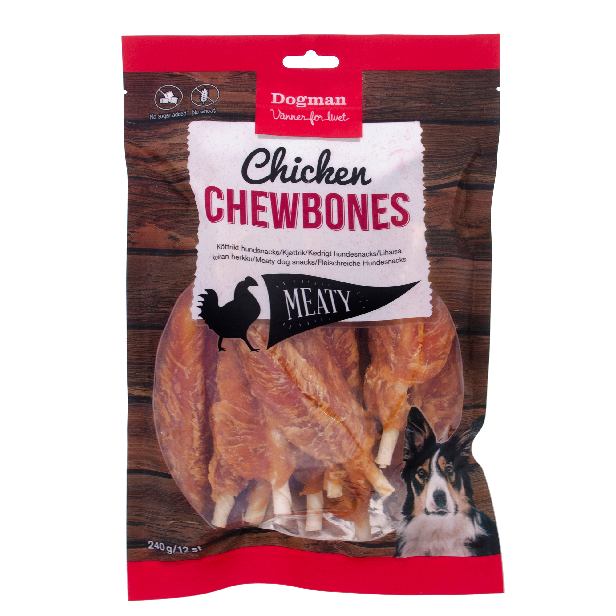 Chicken chewbones 12p
