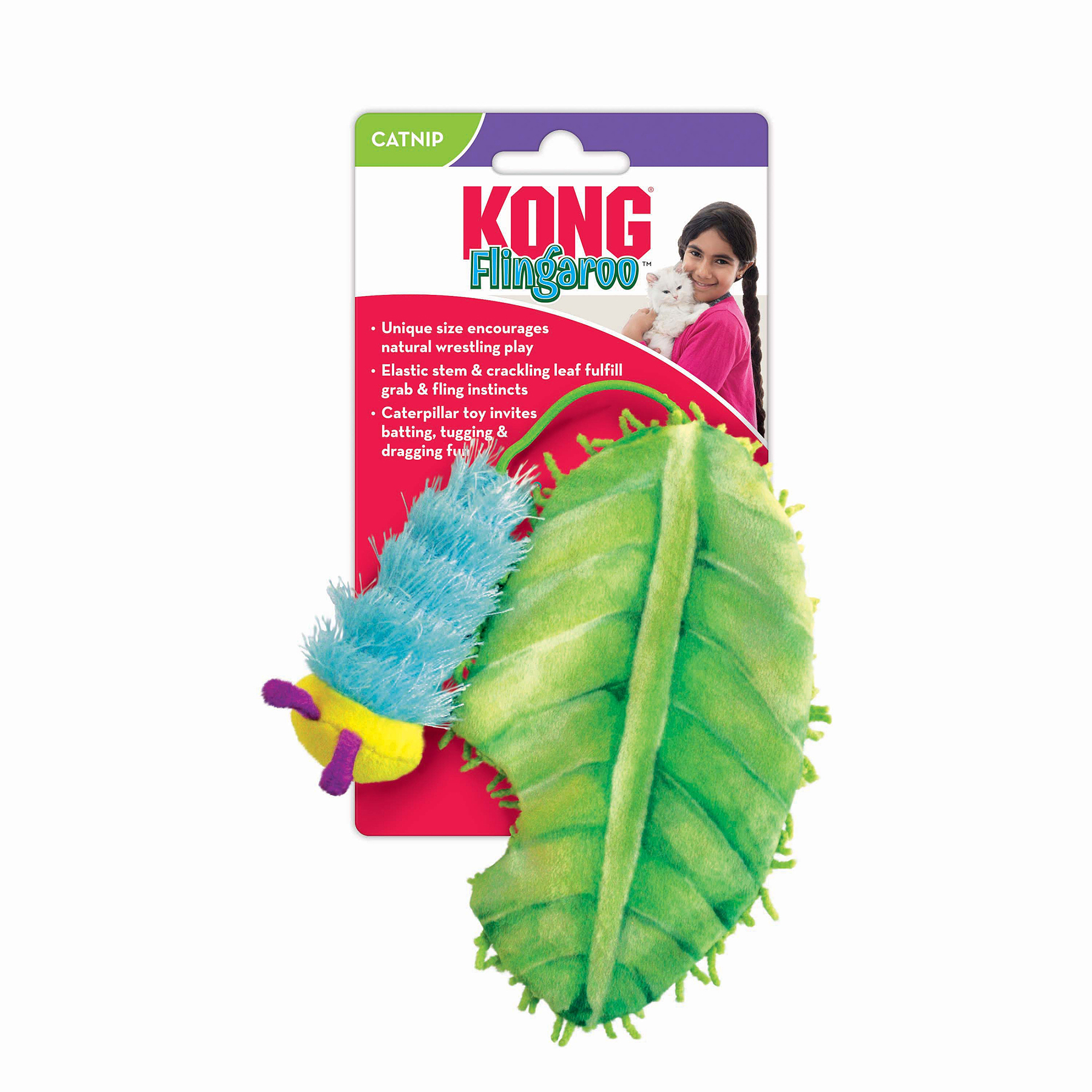 Kattleksak Flingaroo CATerpillar Flerfärgad