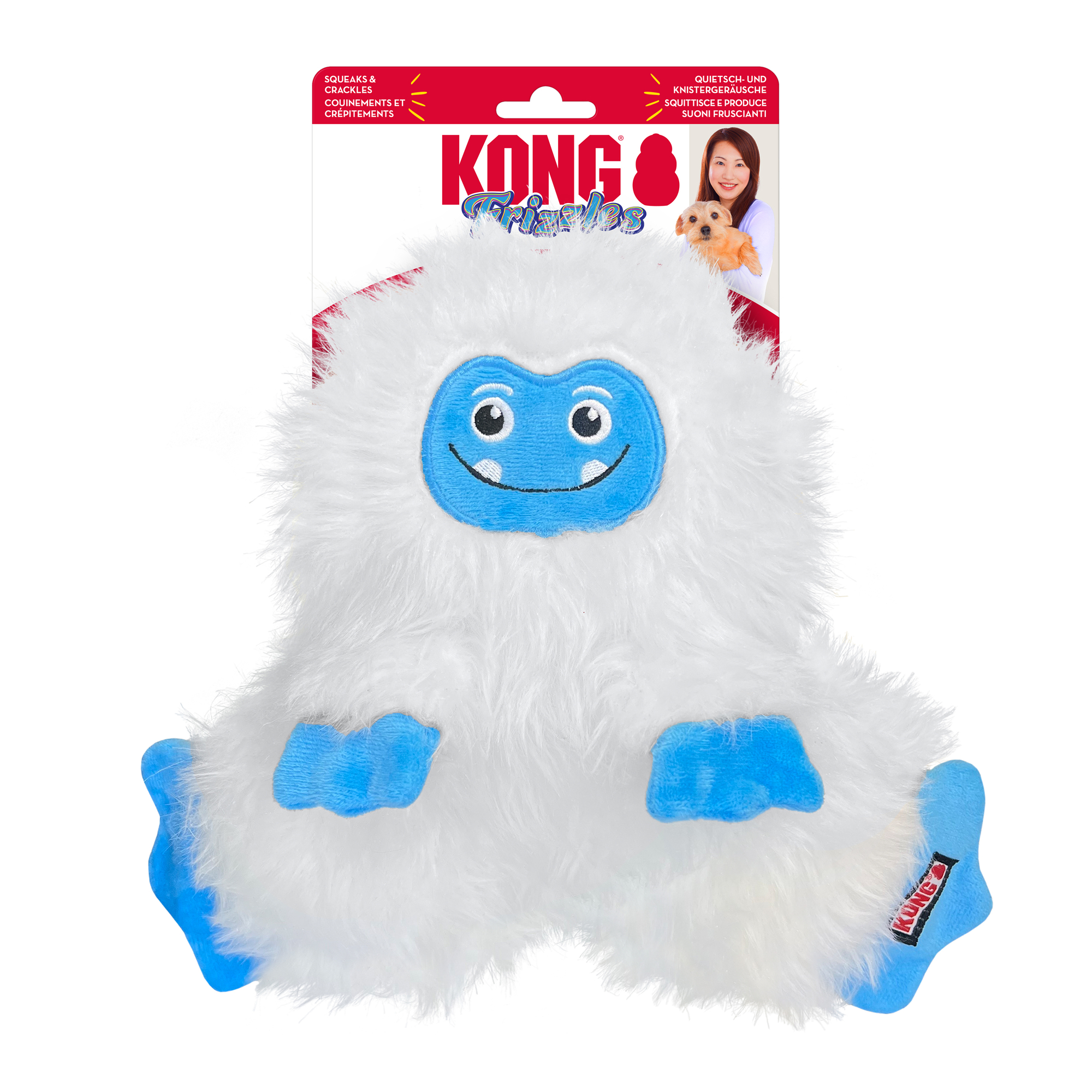 Holiday Frizzles Yeti