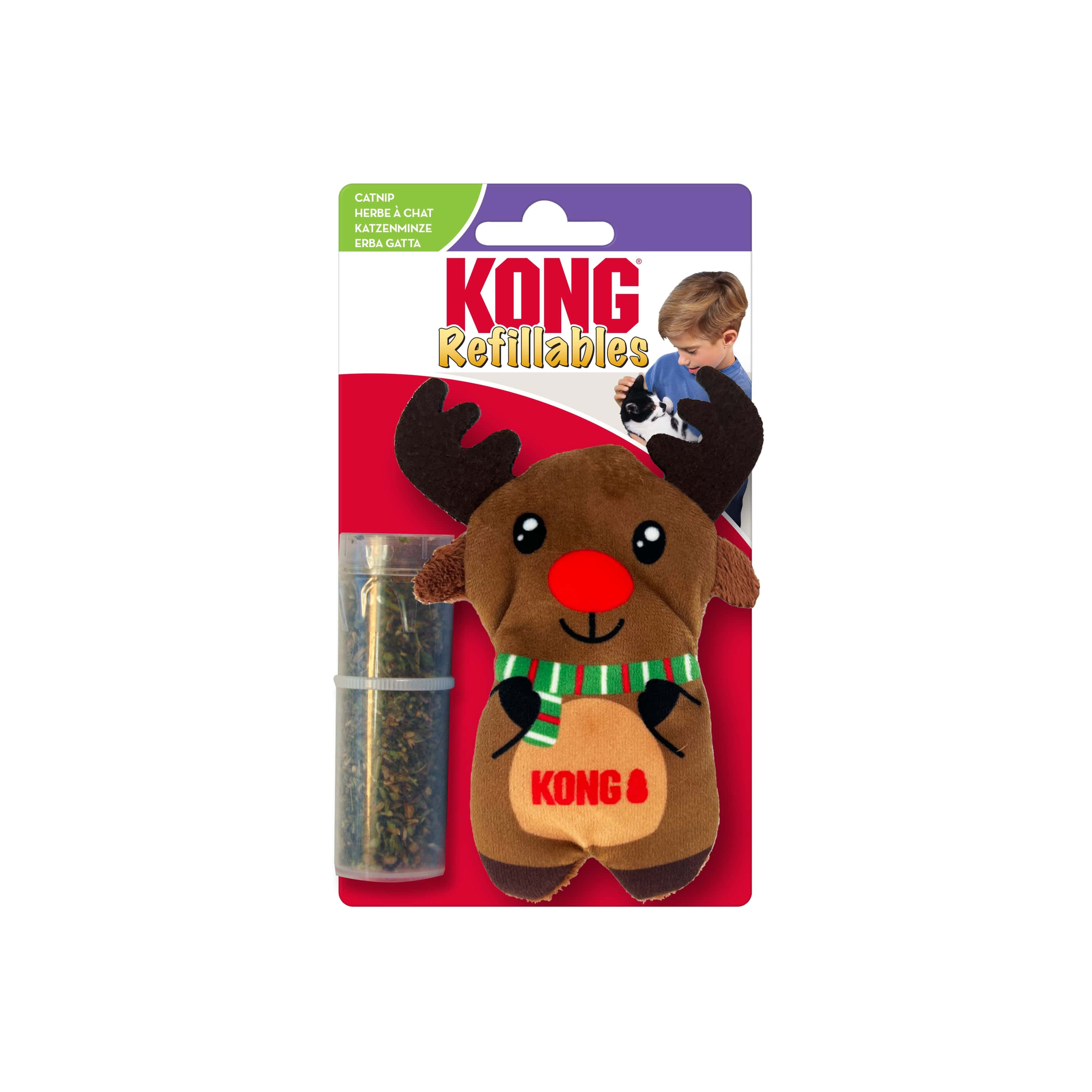 Kissanlelu Holiday Refillables Reindeer