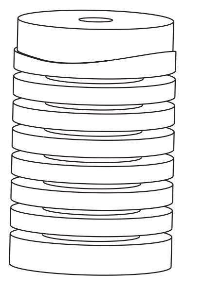 Filtersvamp Turbo - 500(N) 2-p