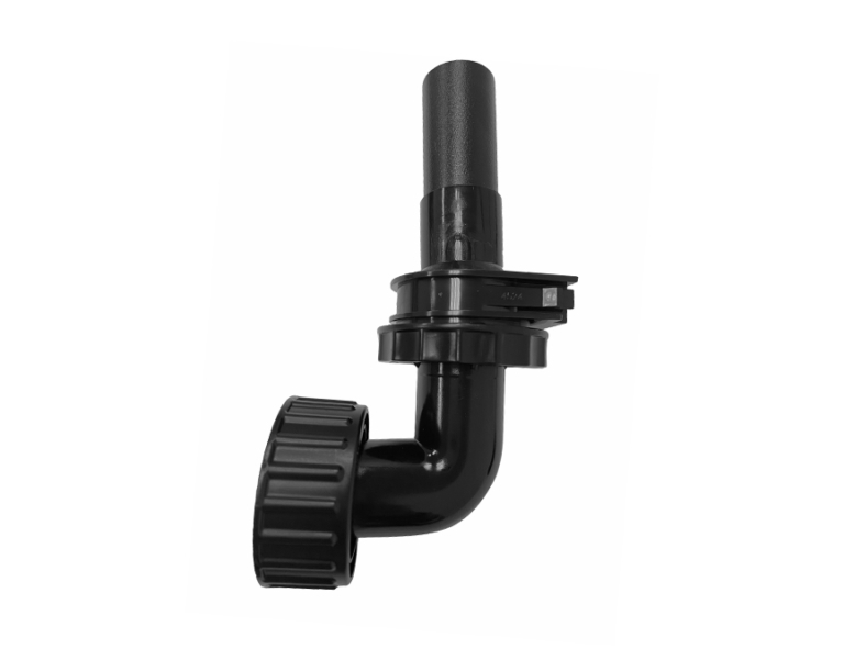 Large return outlet nozzle ass