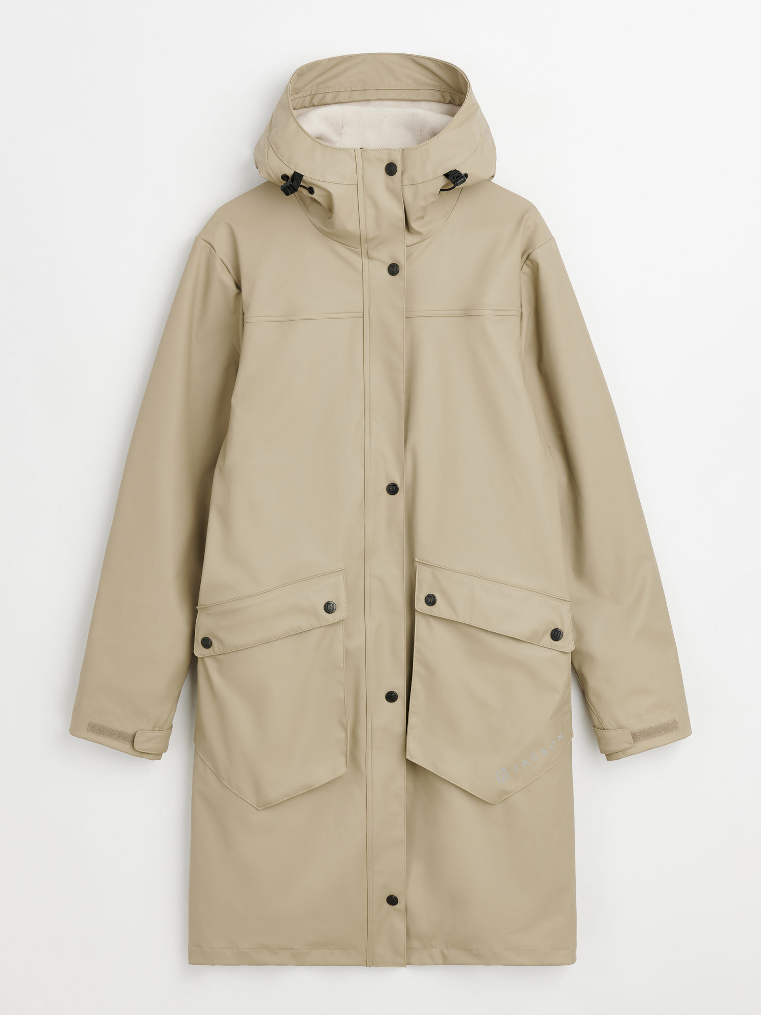 Barbro sadetakki Beige XXL