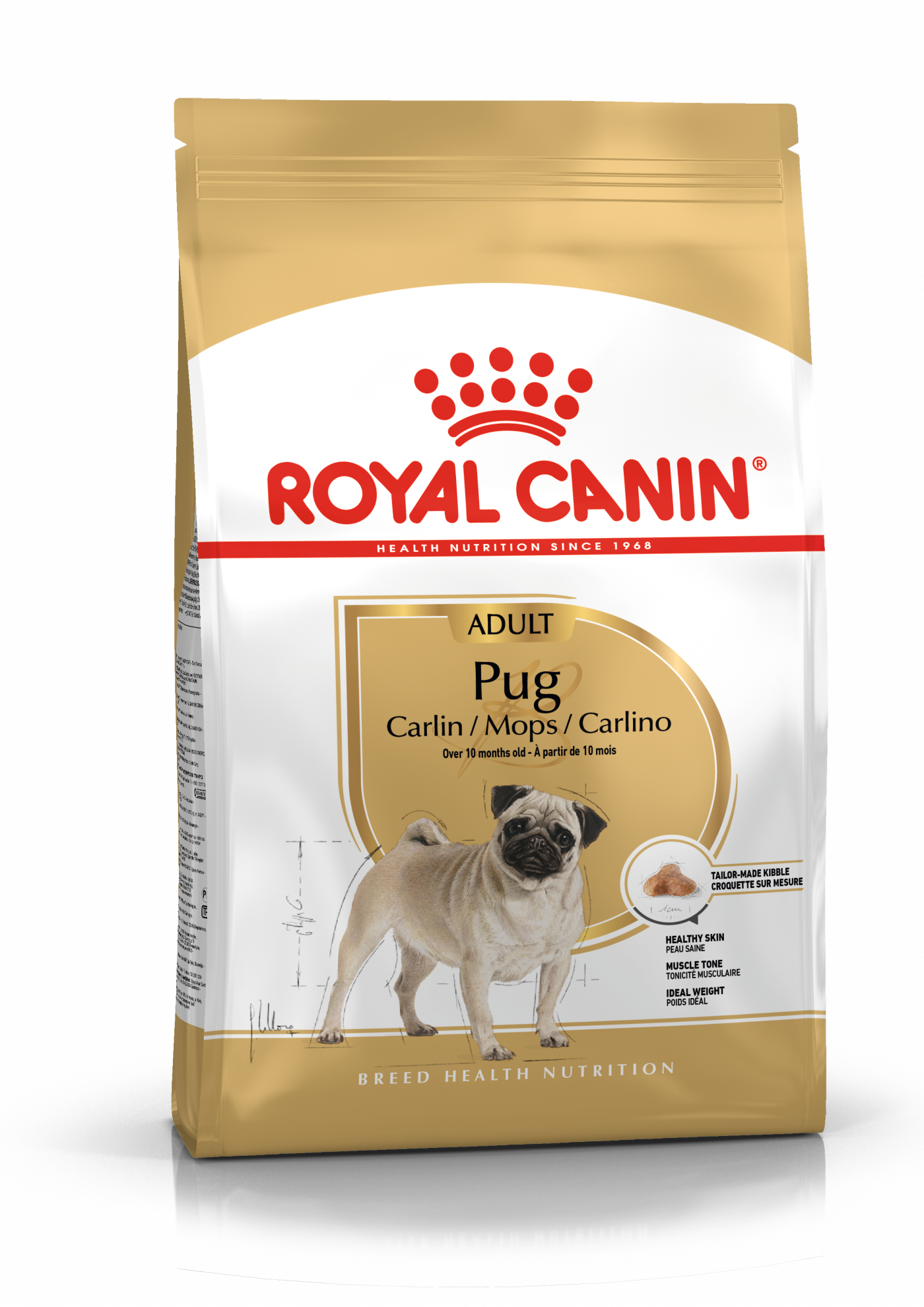 Pug Adult Hundefôr