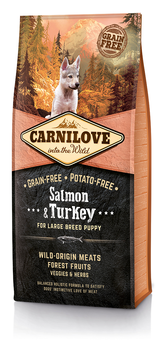 Salmon & Turkey Puppy Large