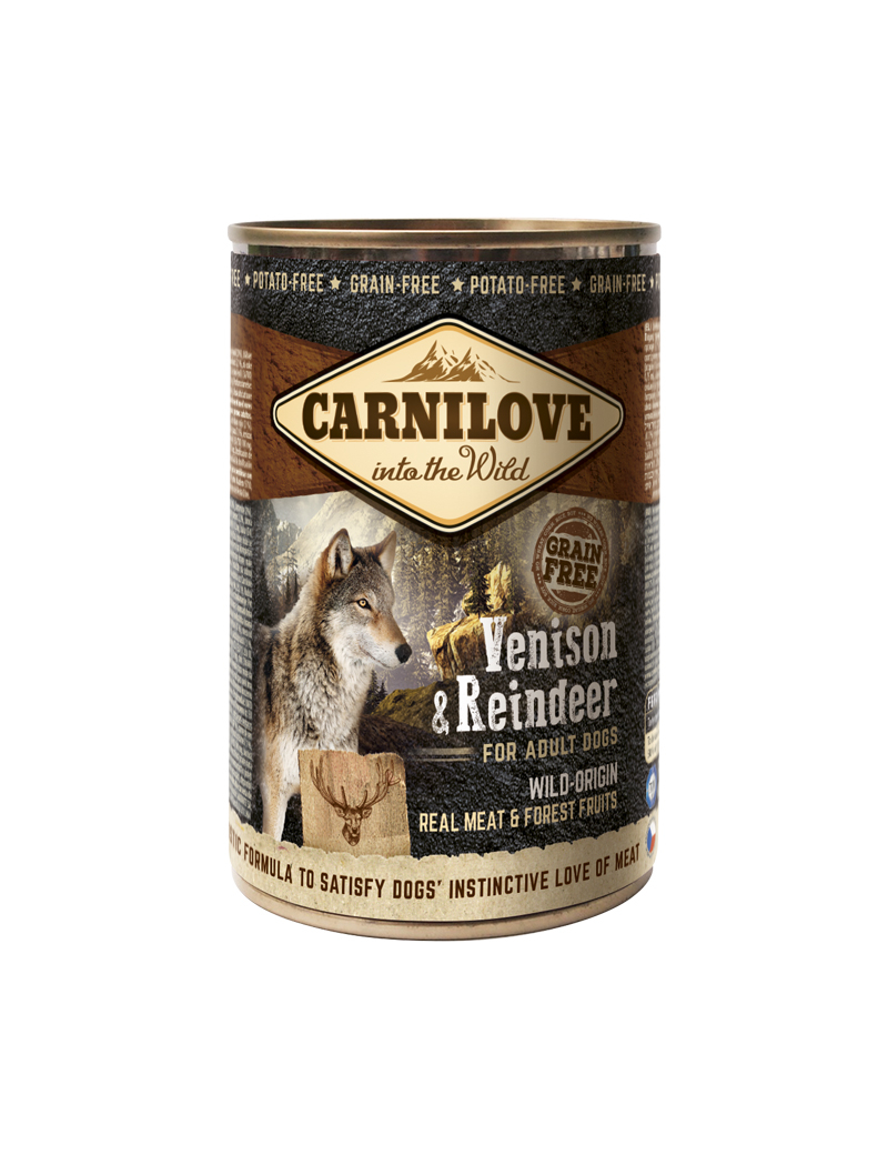 Dog Wild Meat Venison & Reindeer 400g