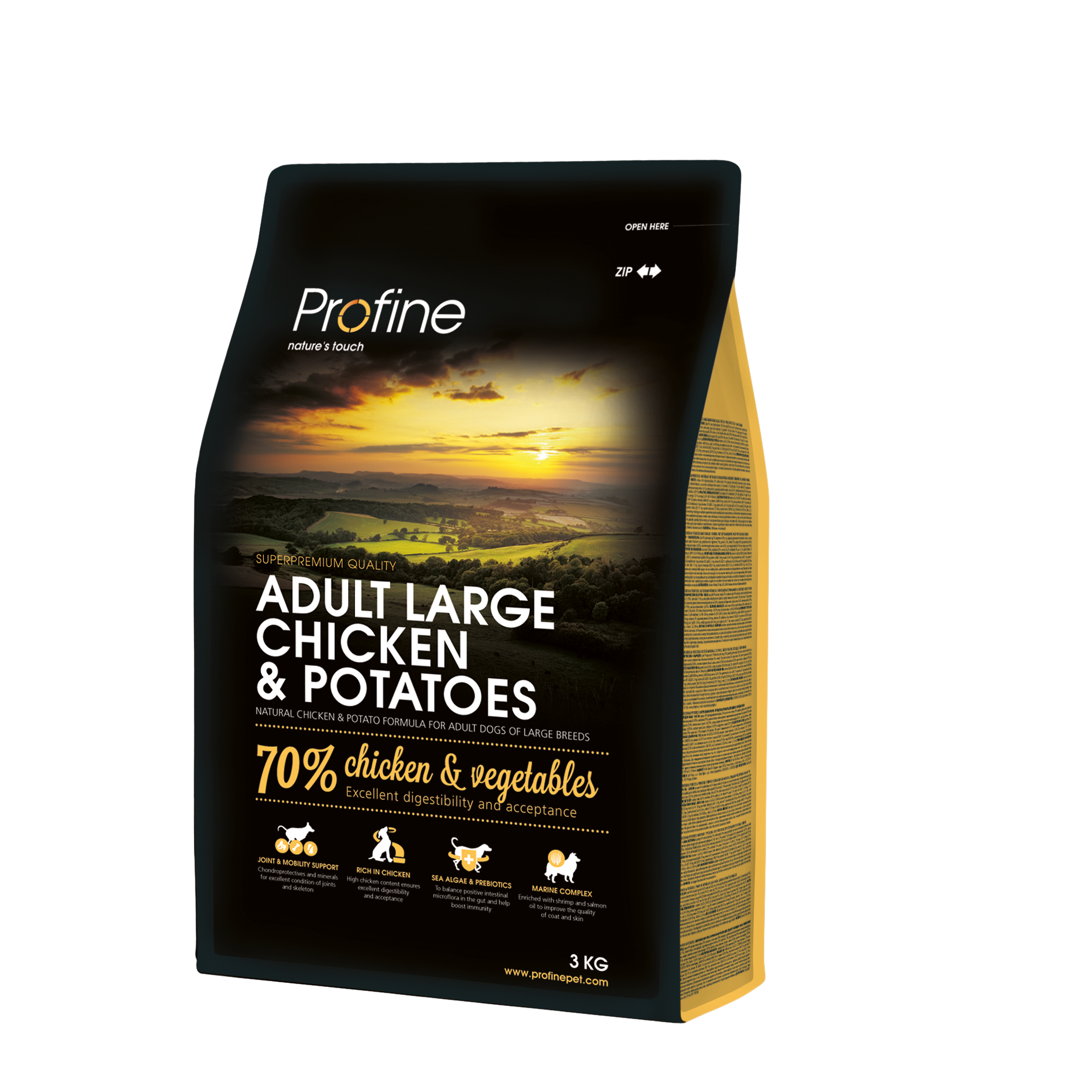 Adult Large Chicken & Potatoes Hundfoder
