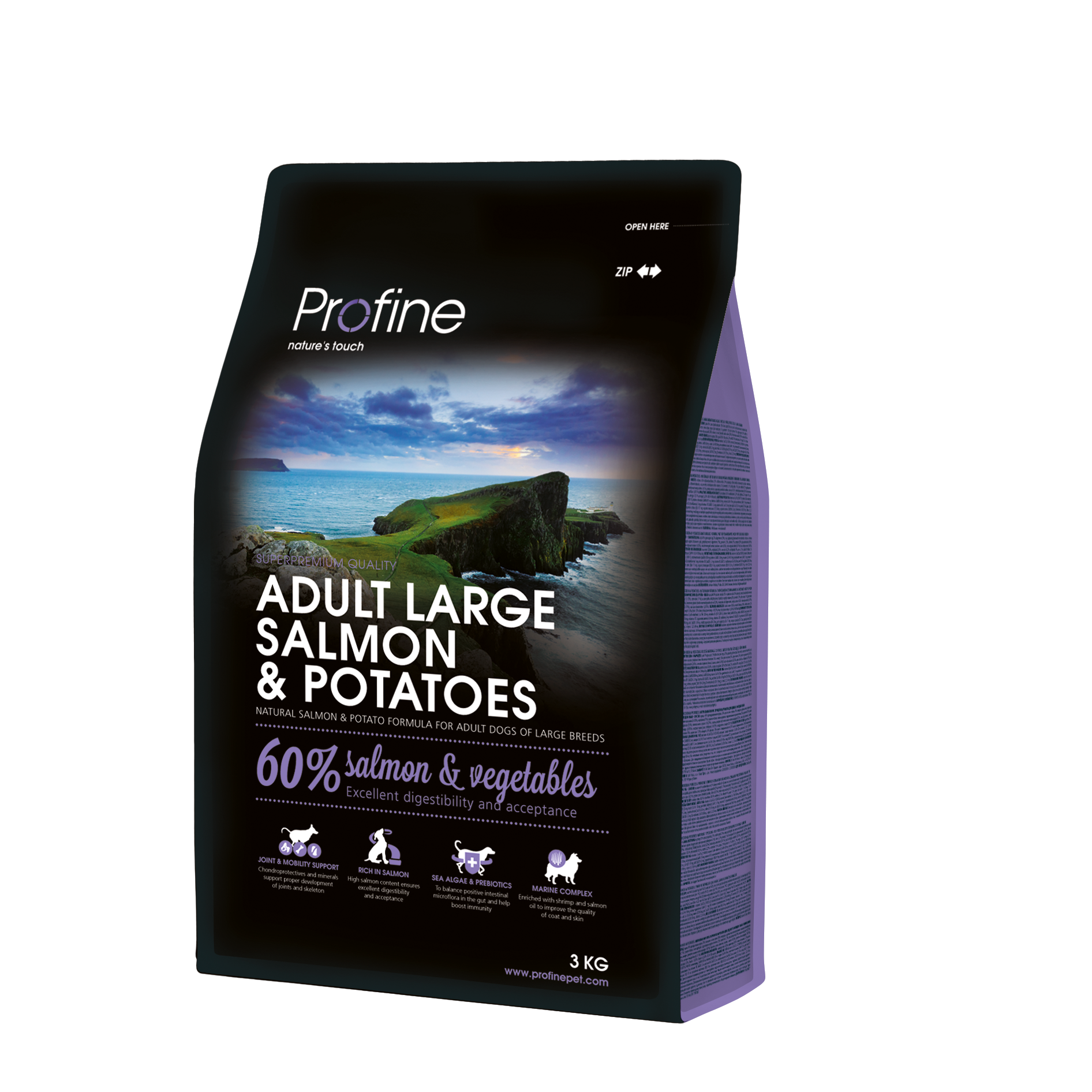 Adult Large Salmon & Potatoes Hundfoder