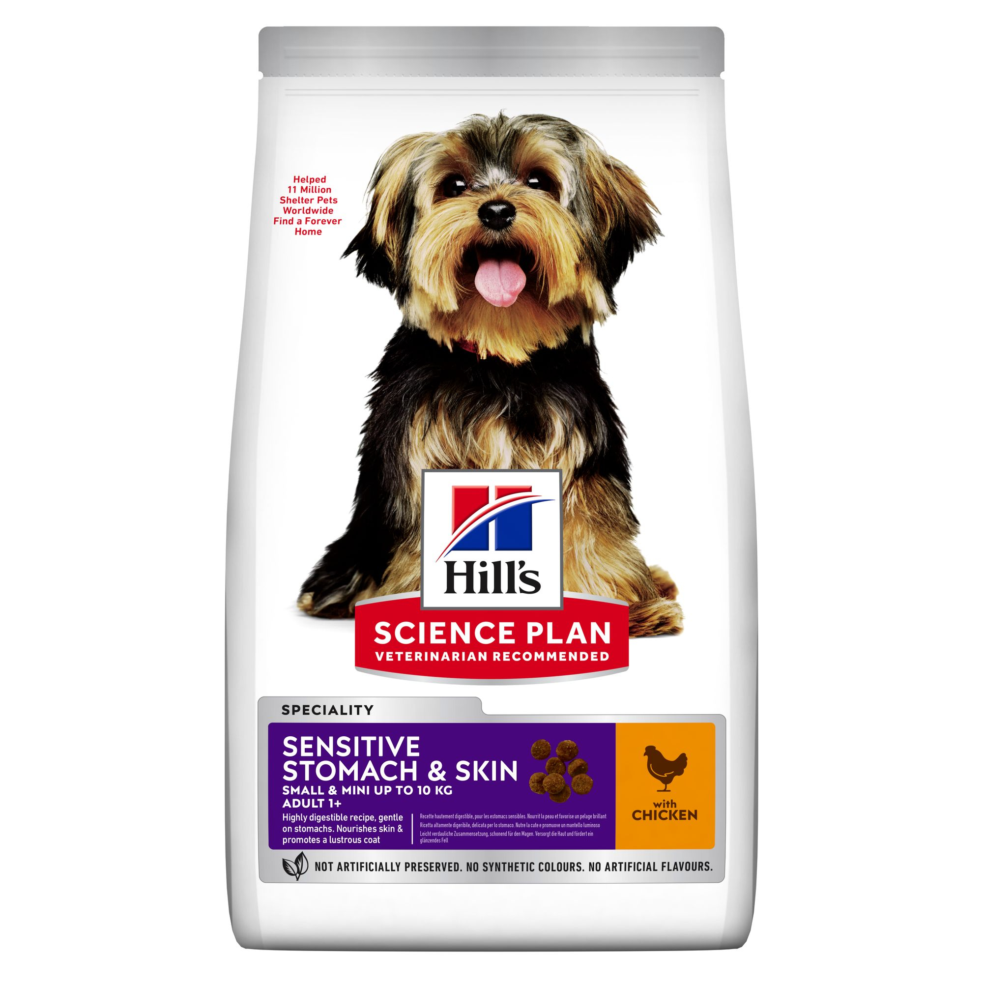 SP Canine Adult Sensitive Stomach & Skin Small & Mini Chicken