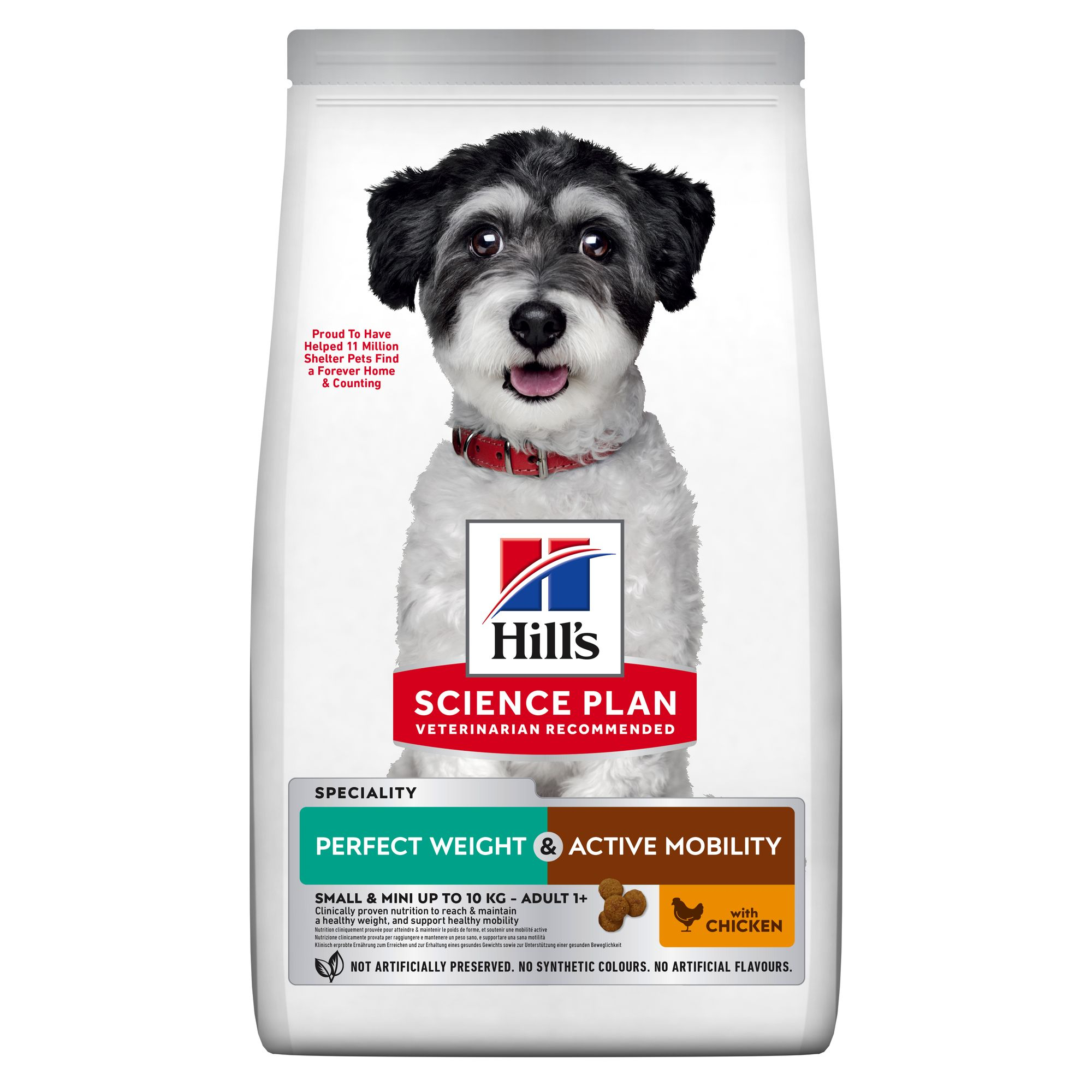 SP Canine Adult Perfect Weight & Active Mobility Small & Mini with Chicken