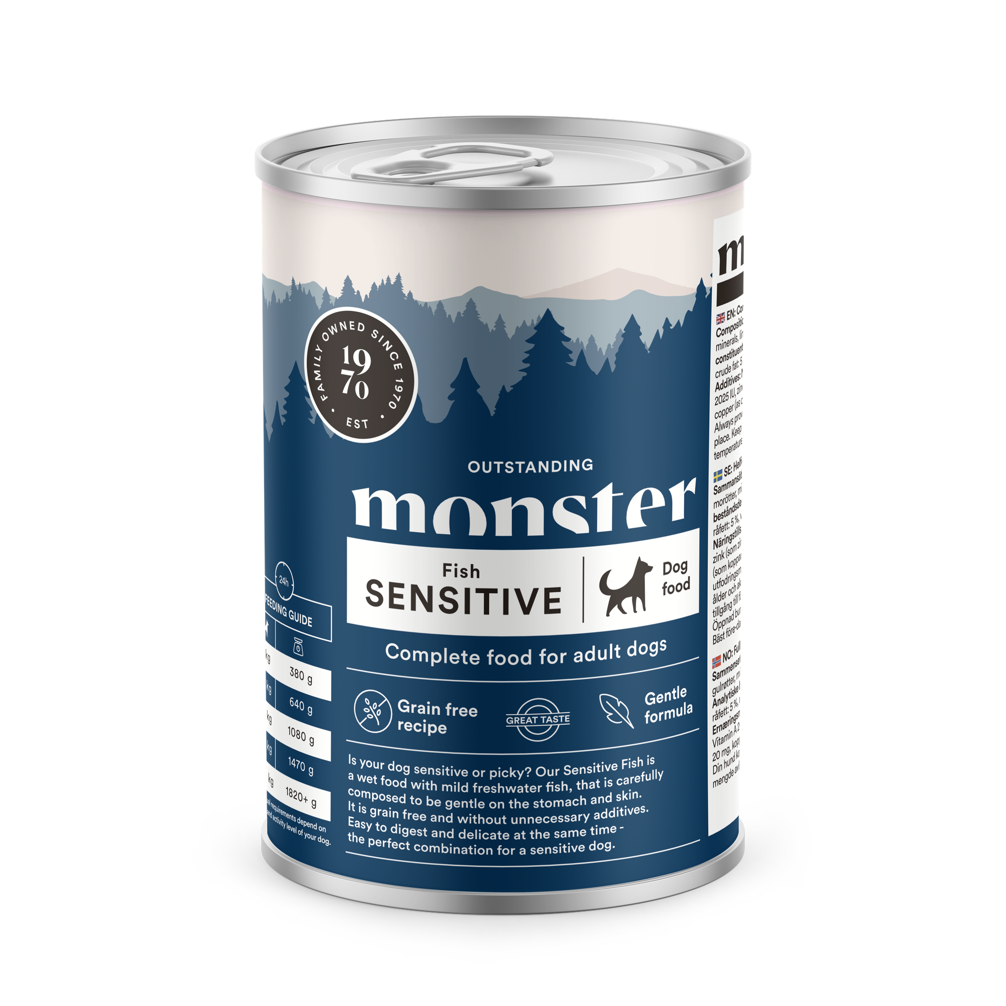 Dog Sensitive Fish Can 400g