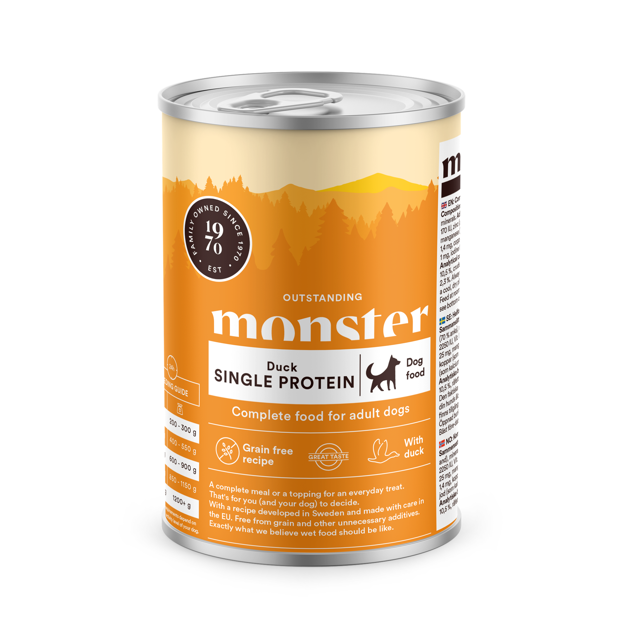 Dog Adult Single Protein Duck 400g