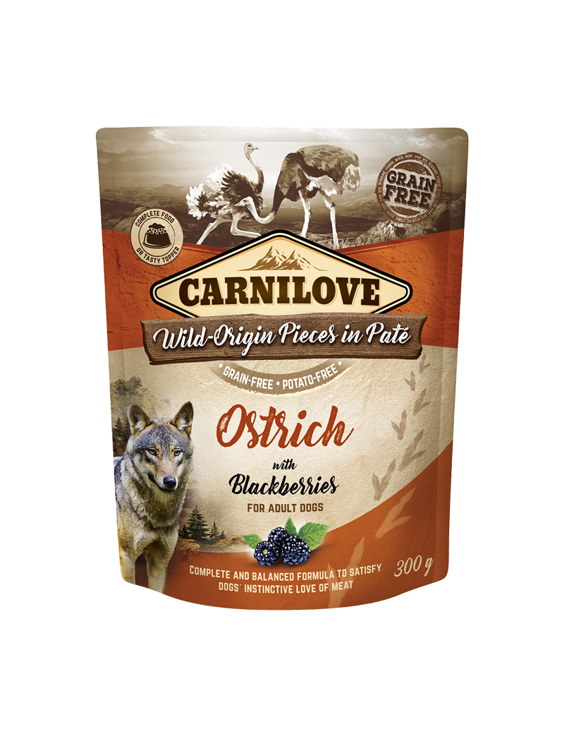 Dog Paté Ostrich