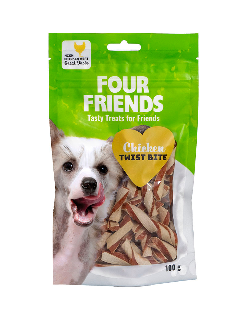 Dog Chicken Twist Bite