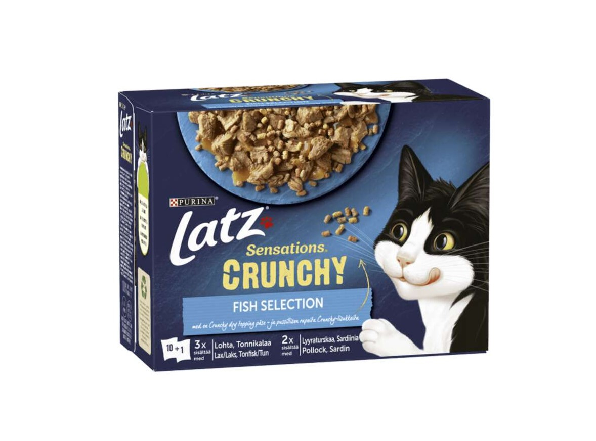 Latz Crunchy Fish 10x85g