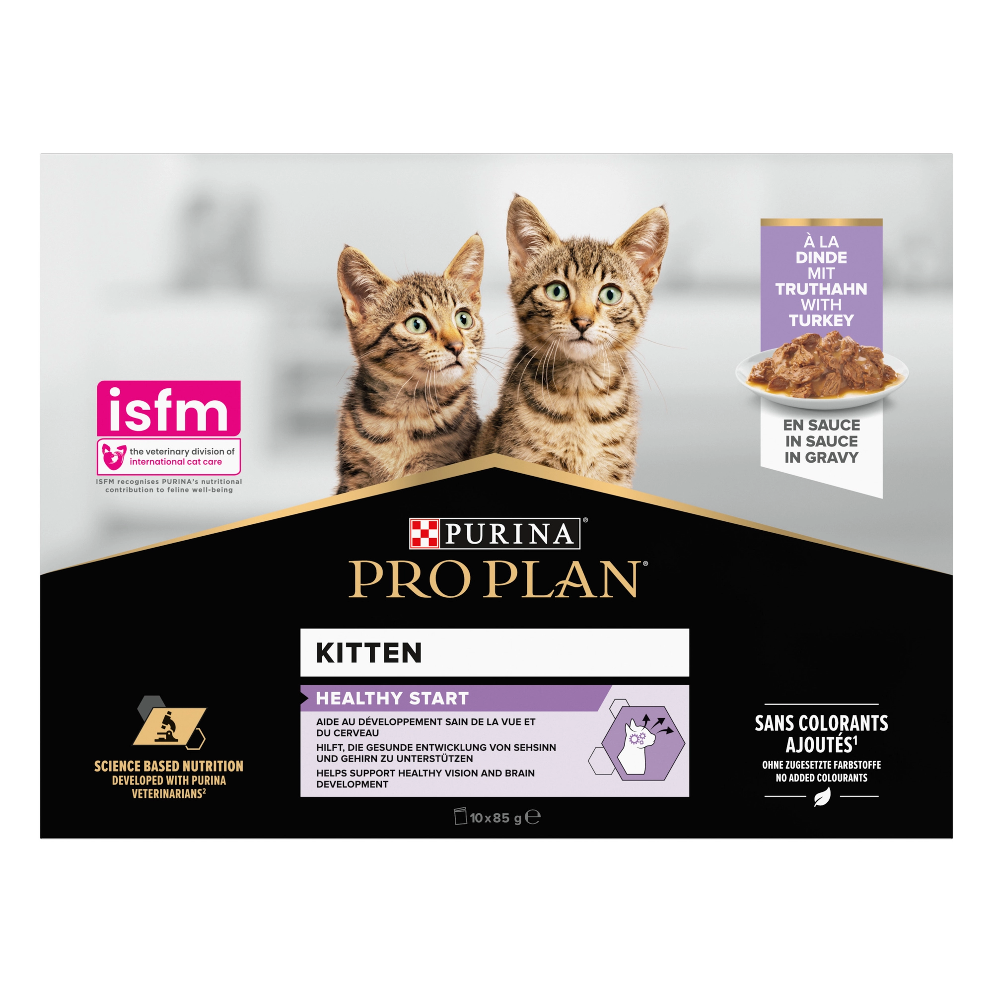Pro Plan Wet Cat NutriSavour Junior Turkey 10p