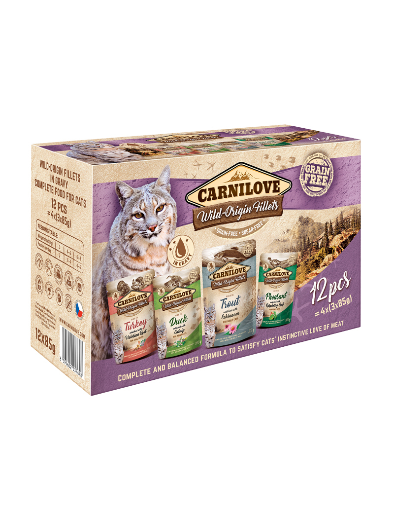 Cat Pouch Multipack 12x85g