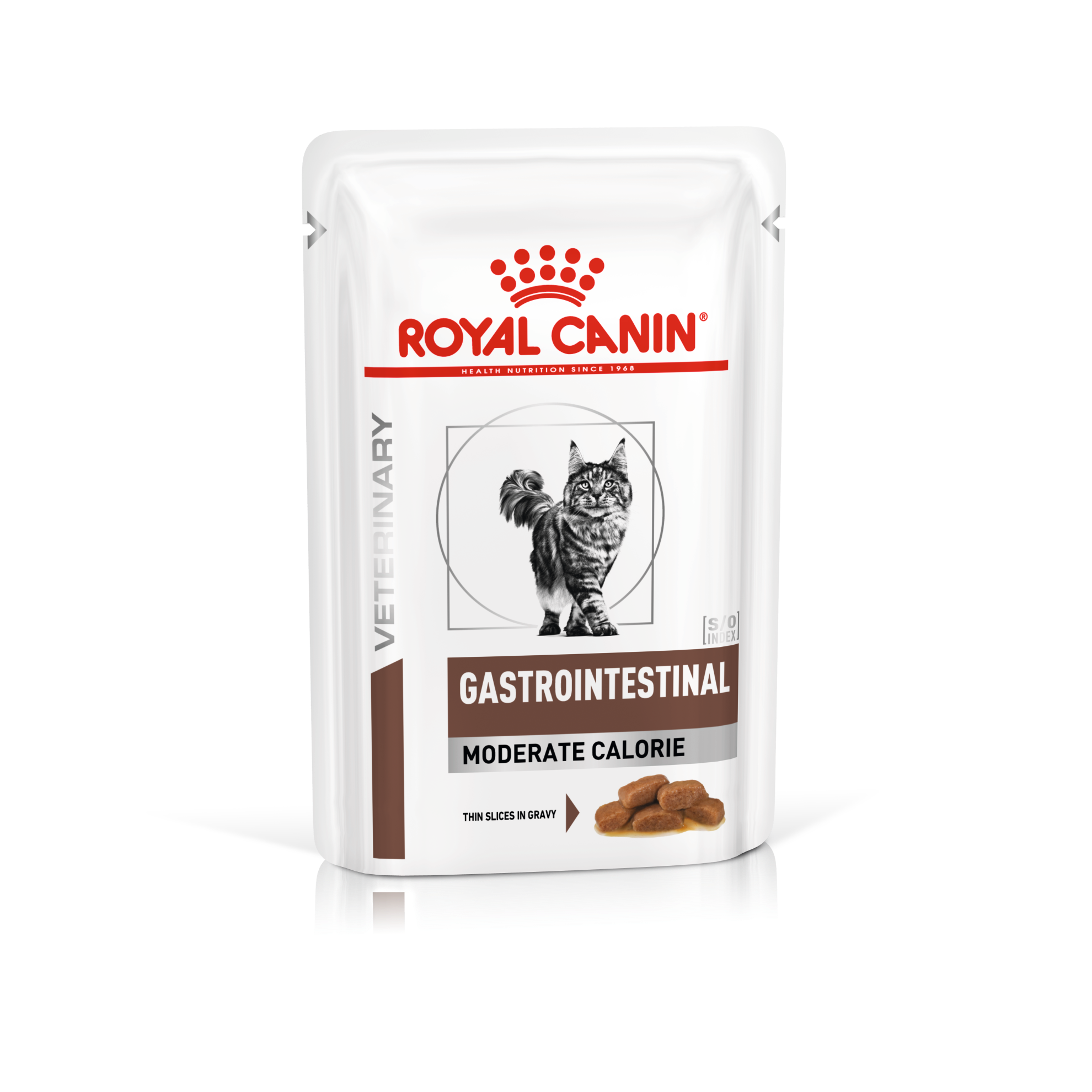 Gastrointestinal Moderate Calorie Slices In Gravy 12x85g - Våtfôr til katt