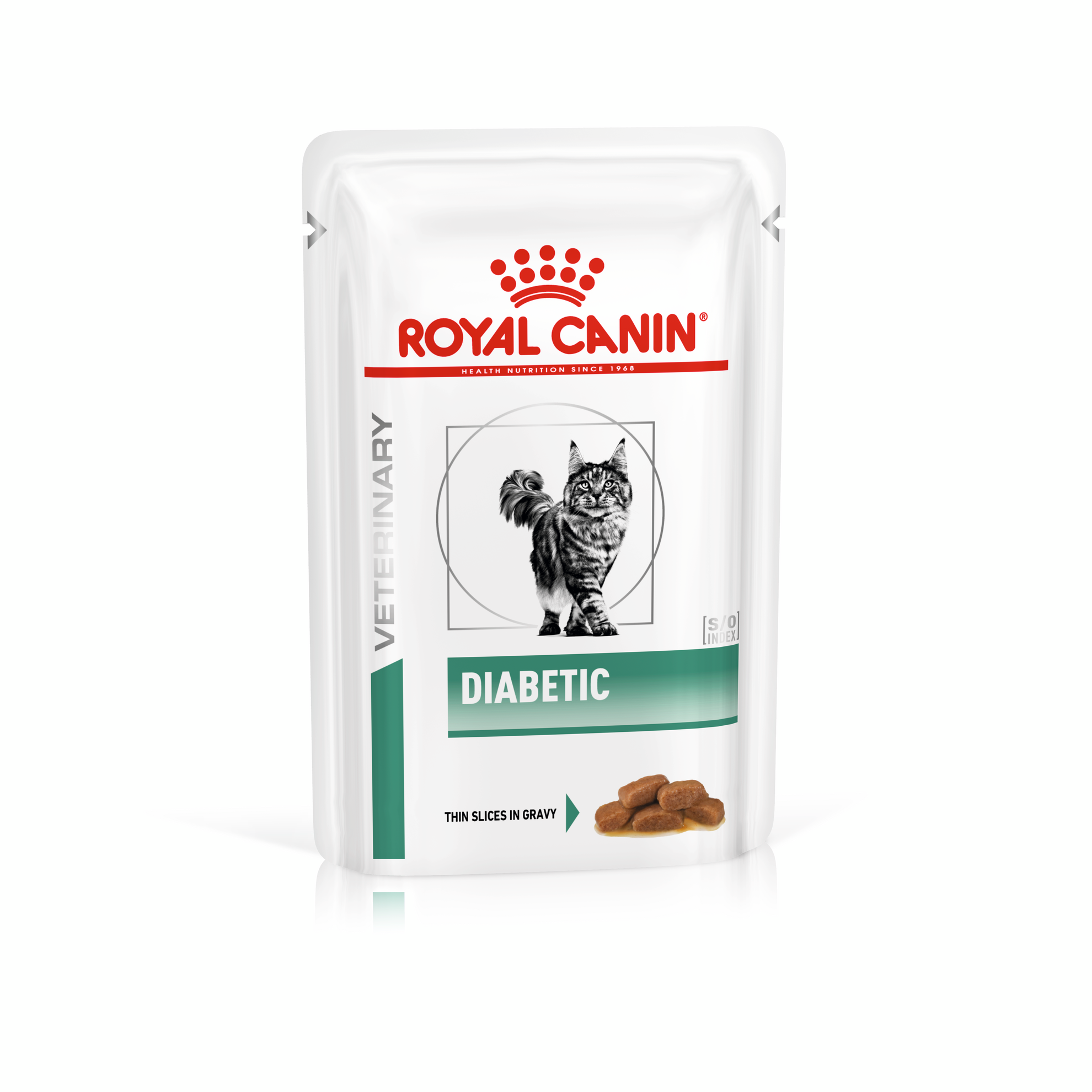 Diabetic Weight Management Slices in Gravy 12x85g - Våtfôr til katt