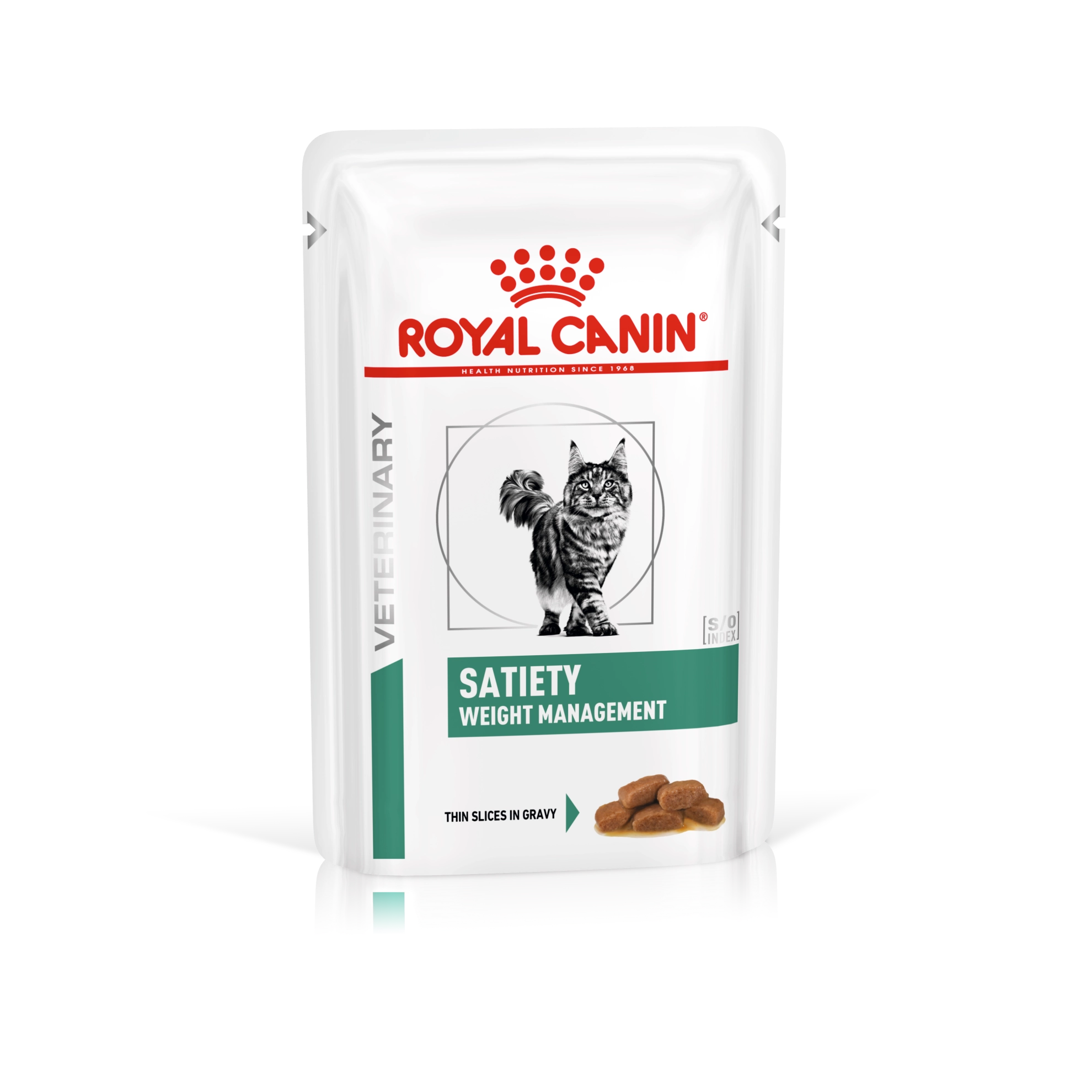 Satiety Weight Management Thin Slices in Gravy 12x85g - Våtfôr til katt